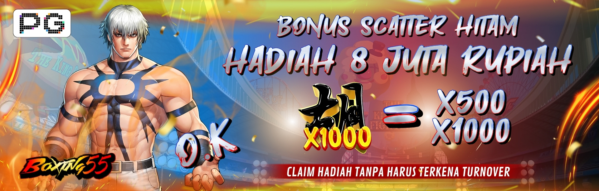 BONUS SCATTER HITAM BOXING55