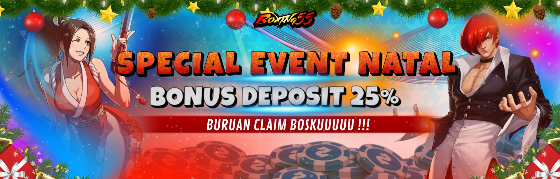 SPECIAL BONUS NATAL 25%