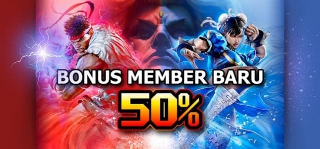 Bonus member baru 50% BOXING55