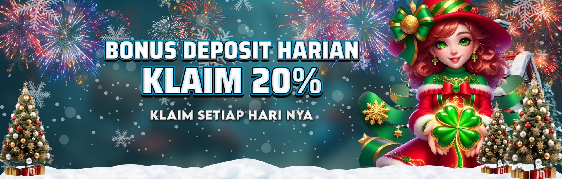 BONUS DAILY SLOT 20%