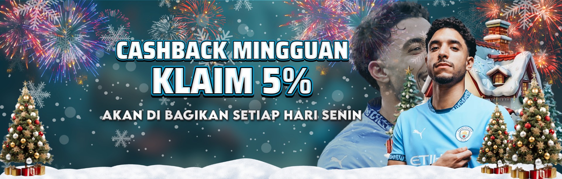 CASHBACK MINGGUAN 5%