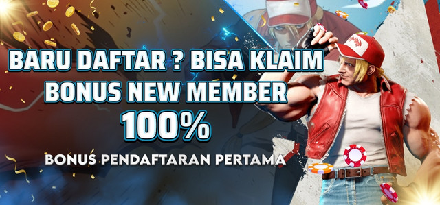 BONUS MEMBER BARU 100%