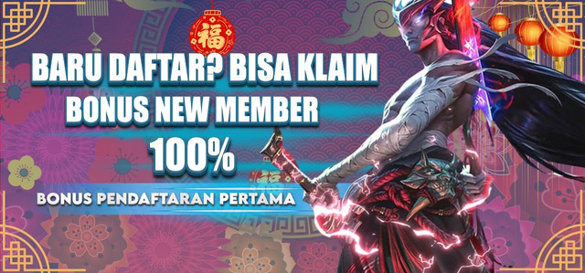 BONUS MEMBER BARU 100%