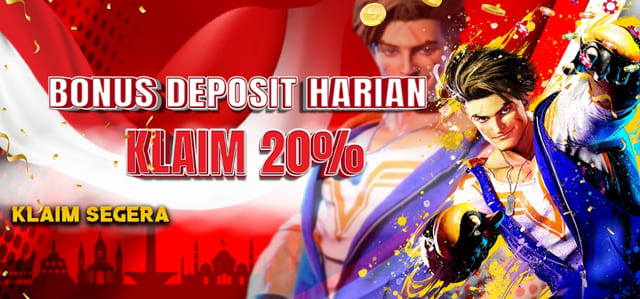 BONUS DAILY SLOT 20%