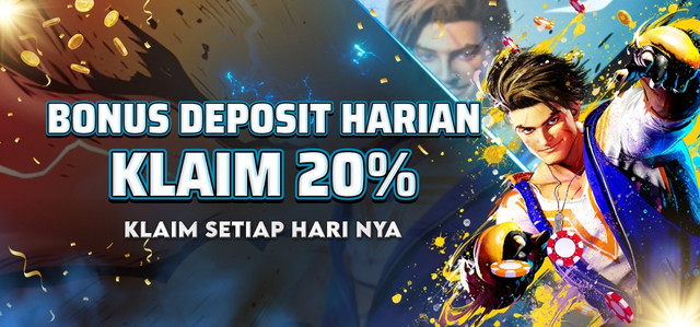 BONUS DAILY SLOT 20%
