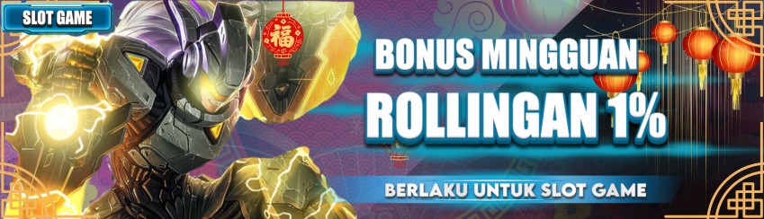 ROLLINGAN SLOT GAME 1%