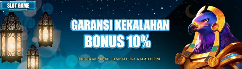 GARANSI KEKALAHAN 10%