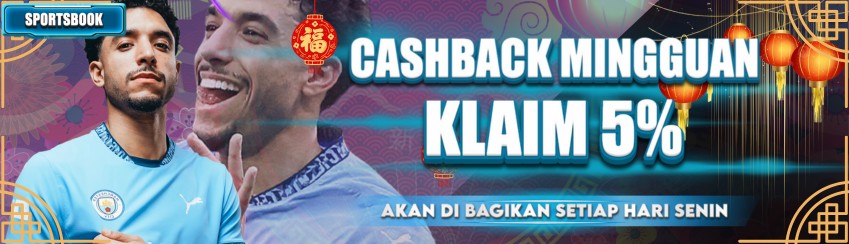 CASHBACK SPORTSBOOK 5%