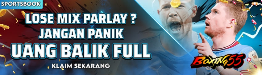 EVENT CASHBACK 100% MIX PARLAY