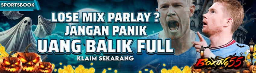 EVENT CASHBACK 100% MIX PARLAY