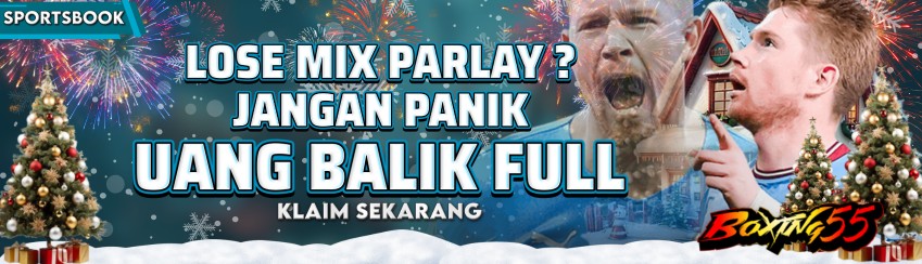 EVENT CASHBACK 100% MIX PARLAY