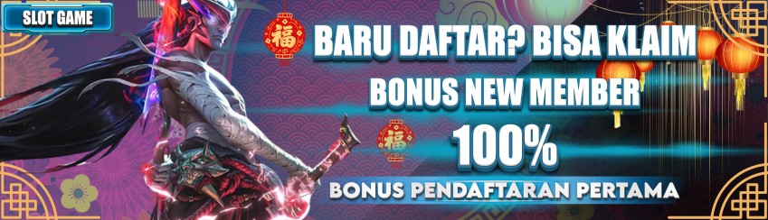 MEMBER BARU SLOT 100%