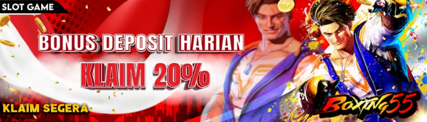 BONUS DAILY SLOT 20%