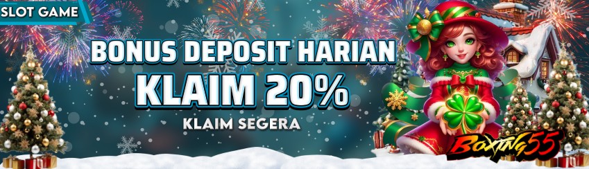 BONUS DAILY SLOT 20%
